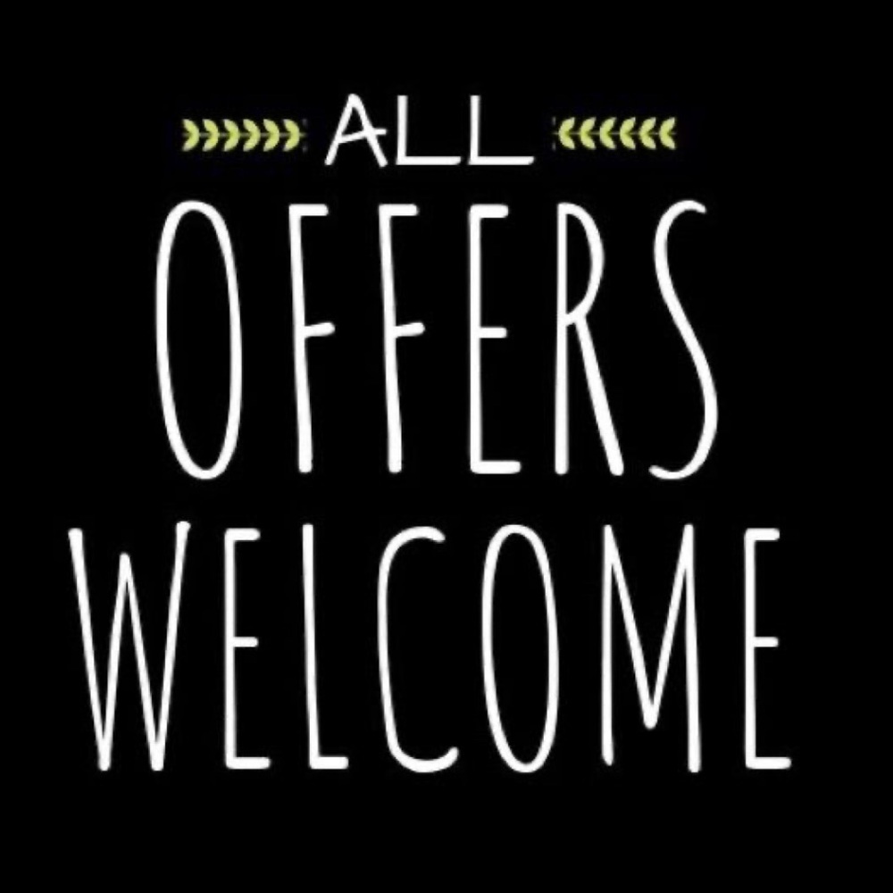 REASONABLE OFFERS!!!
